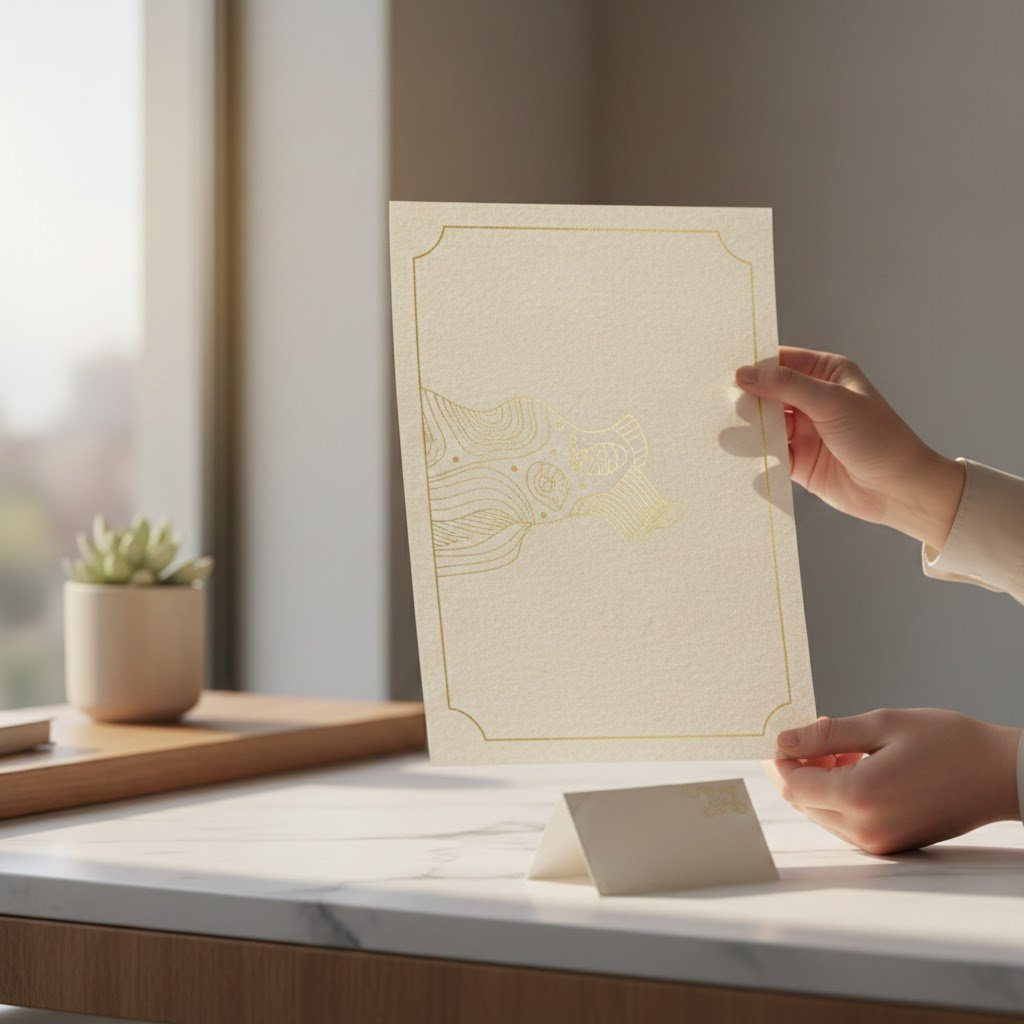 Elegant certificate of donation held gently against blurred background for meaningful charitable gift